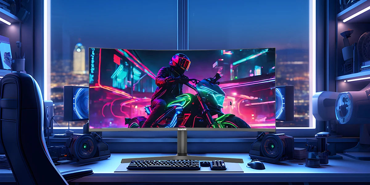 UltraWide 34” Curved Gaming Monitor – 144Hz HDR400, 1500R Immersion