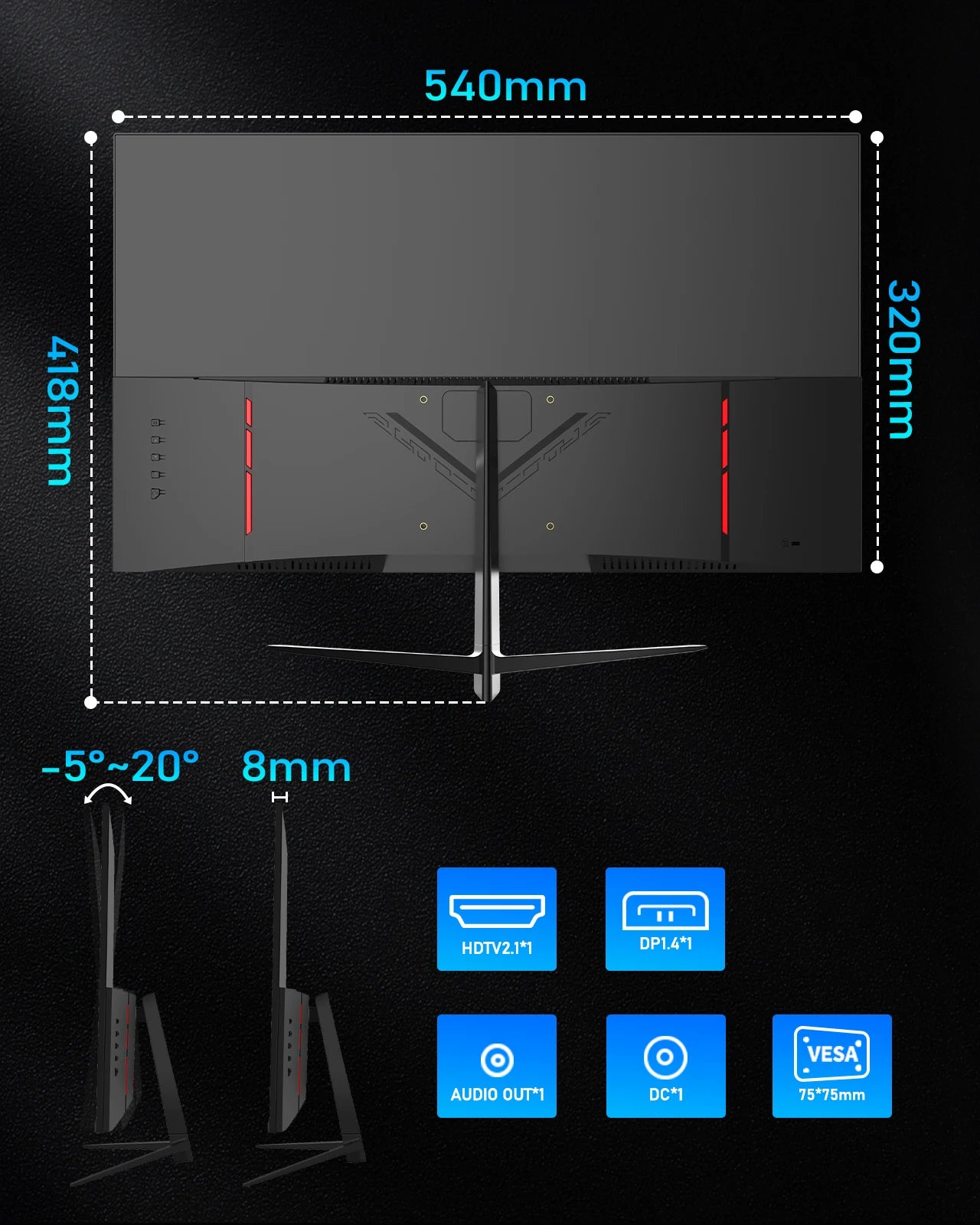 24” 180Hz Gaming Monitor