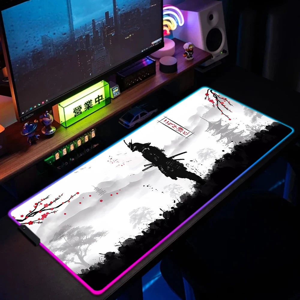 Samurai RGB Gaming Mouse Pad