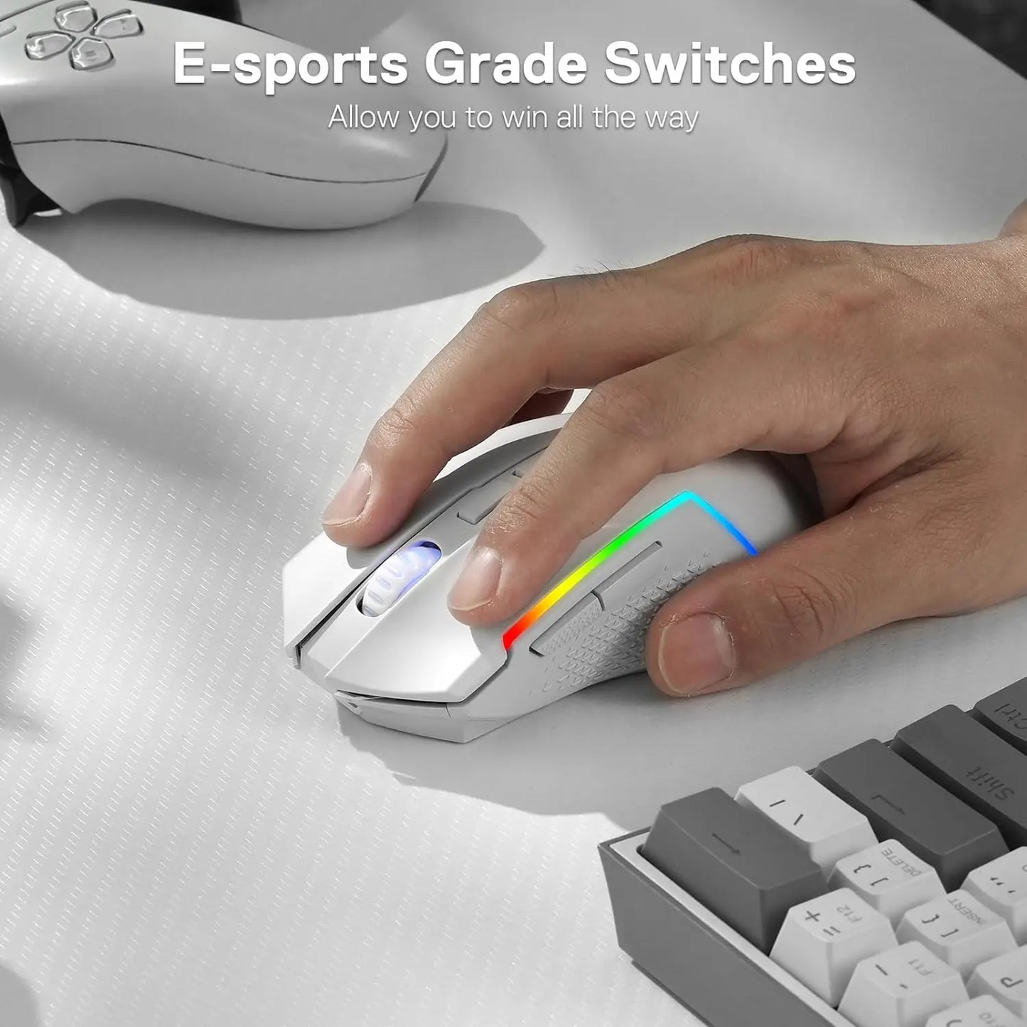 Redragon M693 – Pro Wireless & Wired 3-Mode RGB Gaming Mouse