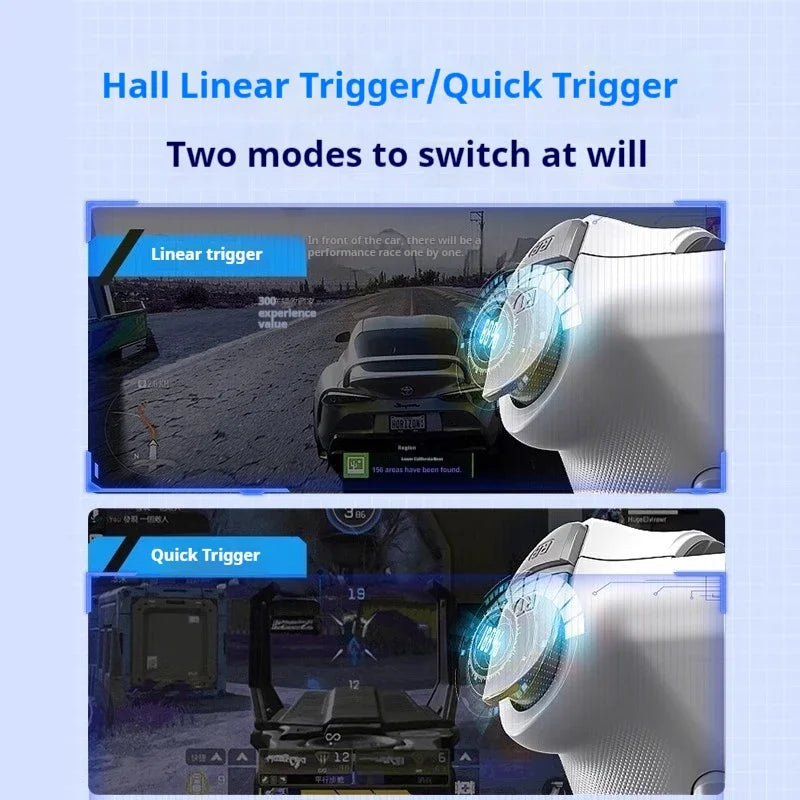 MEMO S3 Pro – Multi-Mode Mobile Gamepad (Type-C & Bluetooth, Hall Effect Joysticks)