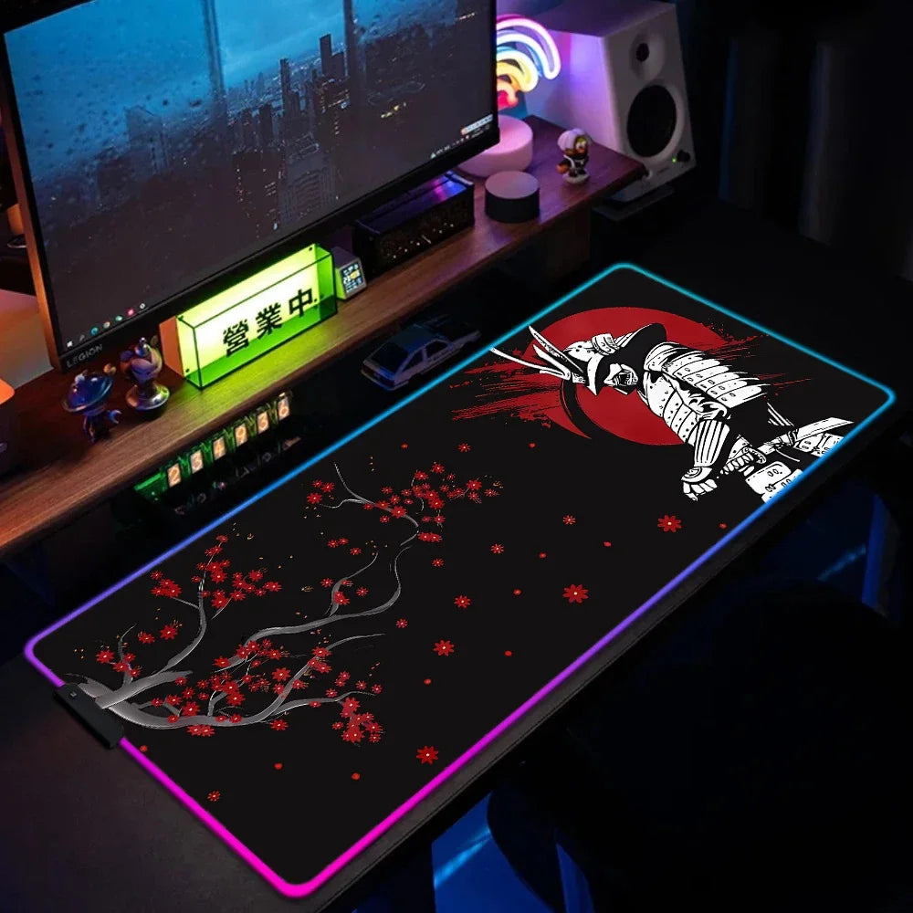 Samurai RGB Gaming Mouse Pad