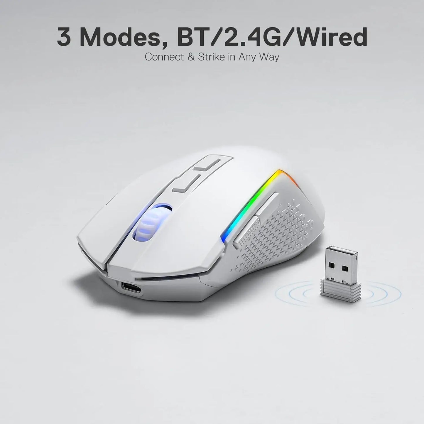 Redragon M693 – Pro Wireless & Wired 3-Mode RGB Gaming Mouse