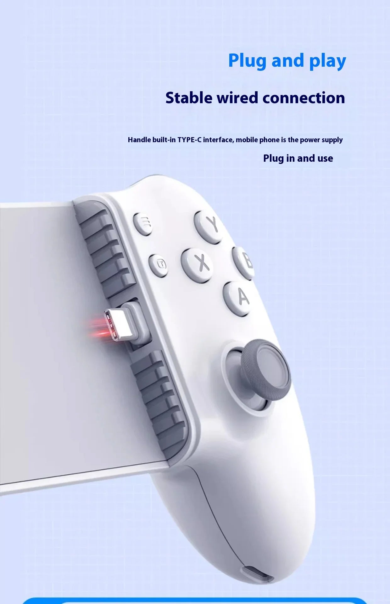 MEMO S3 Pro – Multi-Mode Mobile Gamepad (Type-C & Bluetooth, Hall Effect Joysticks)