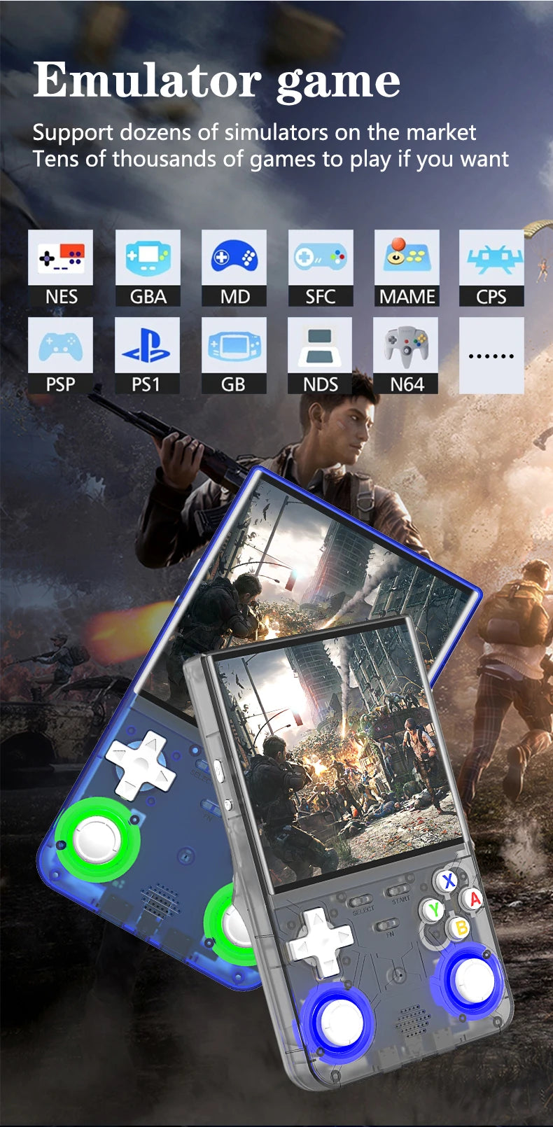 R36 Ultra Retro Handheld Console